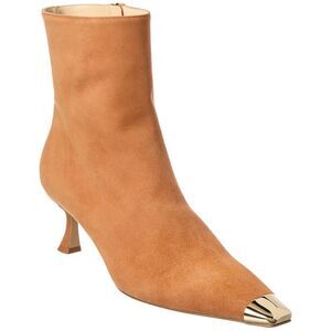 Alexandre Birman Olivia Retro 60 Suede Boot, Brown